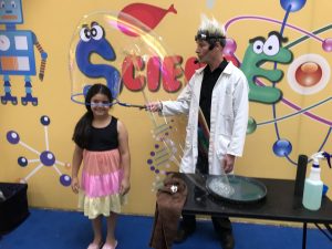Incursion – The Science Show with Professor Bubbles