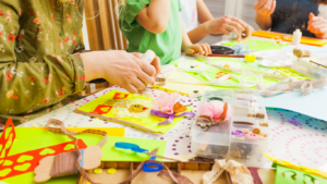 crafting with kids